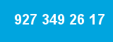 927 349 26 17 927 349 26 17